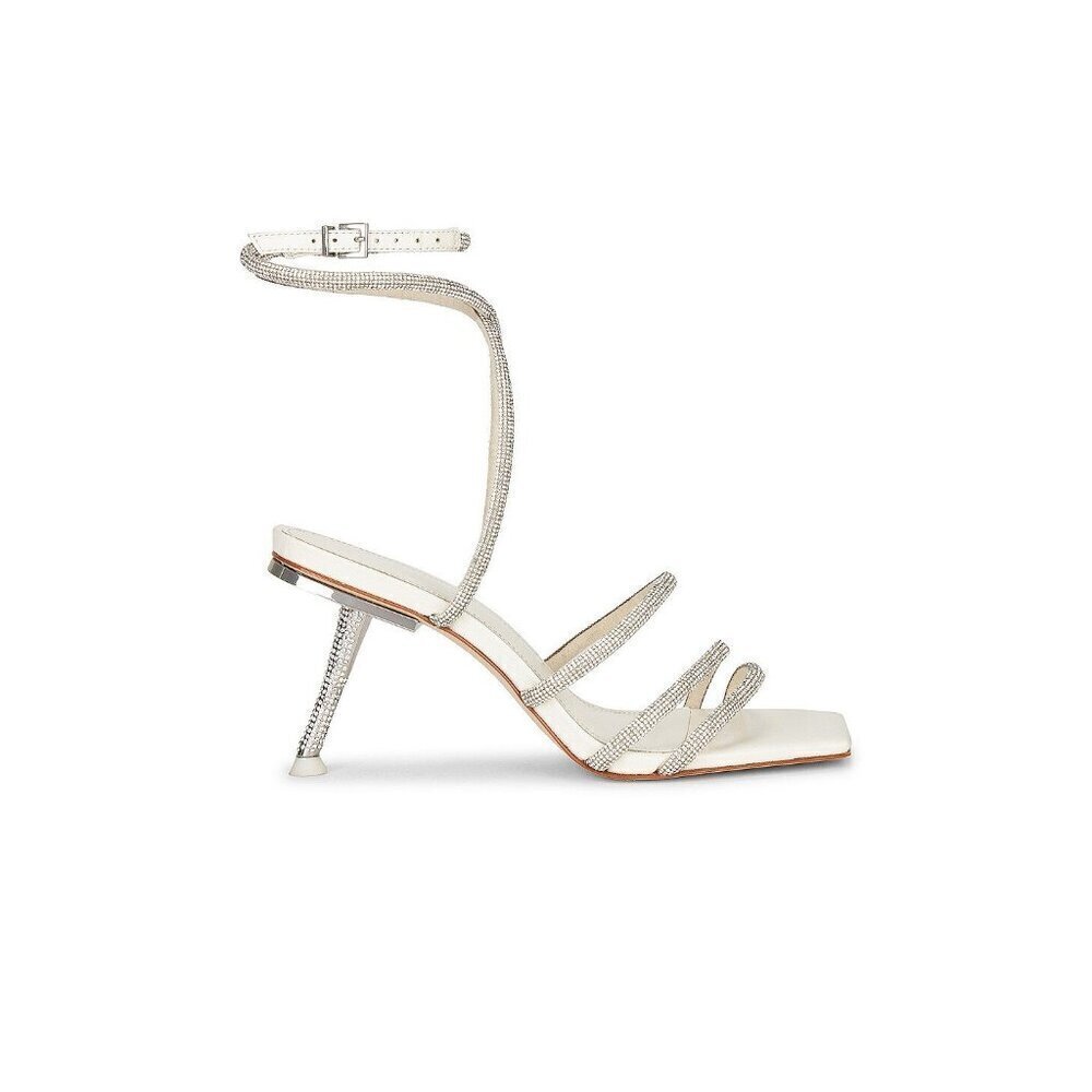Cult Gaia Isa Sandal Optic White Womens Size 36 6